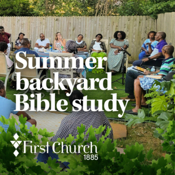 Summer Backyard Bible Study